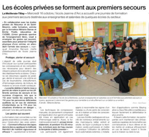 Formation aux premiers secours citoyens