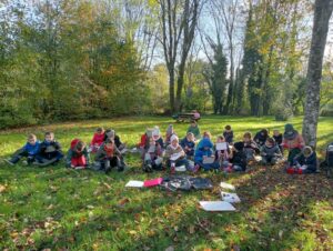 Retour à l’école dehors pour les CE